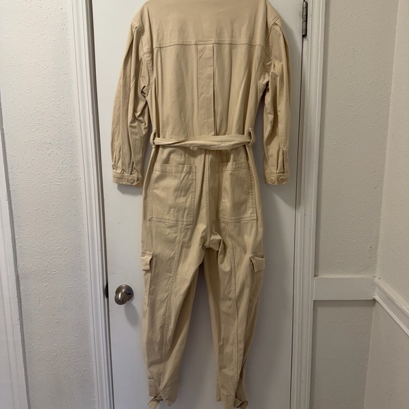 Banana Republic Cream Jumpsuit - Picture 2 of 5
